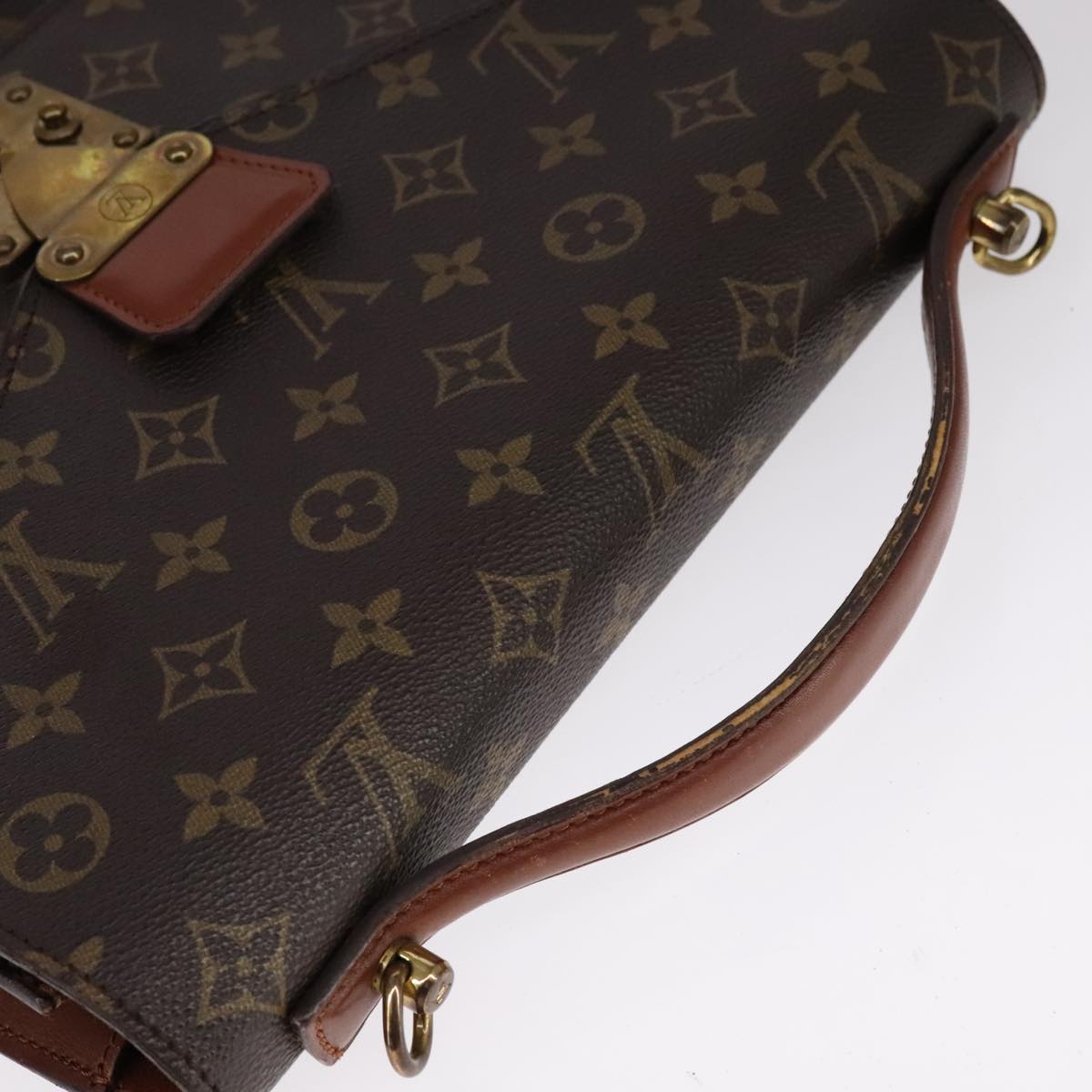 LOUIS VUITTON Monogram Monceau 28 Hand Bag M51185 LV Auth ep7197