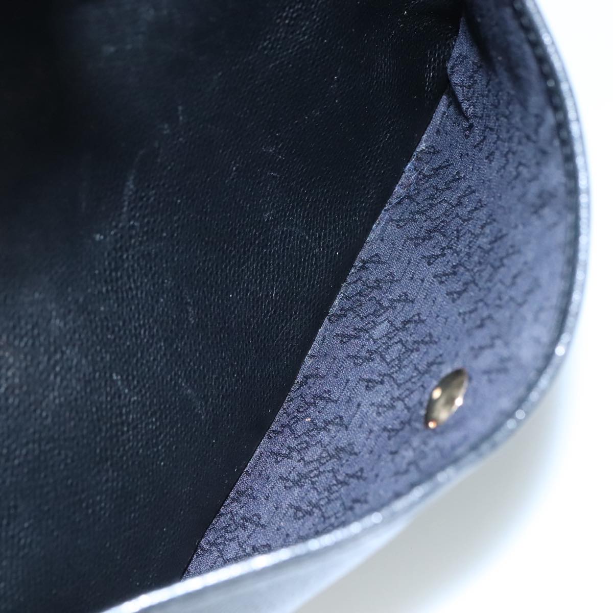 SAINT LAURENT Shoulder Bag Leather Black Auth ep7219