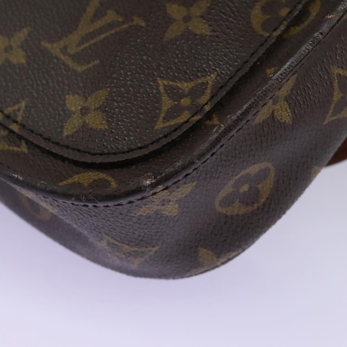LOUIS VUITTON Monogram Saint Cloud MM Shoulder Bag M51243 LV Auth ep7237