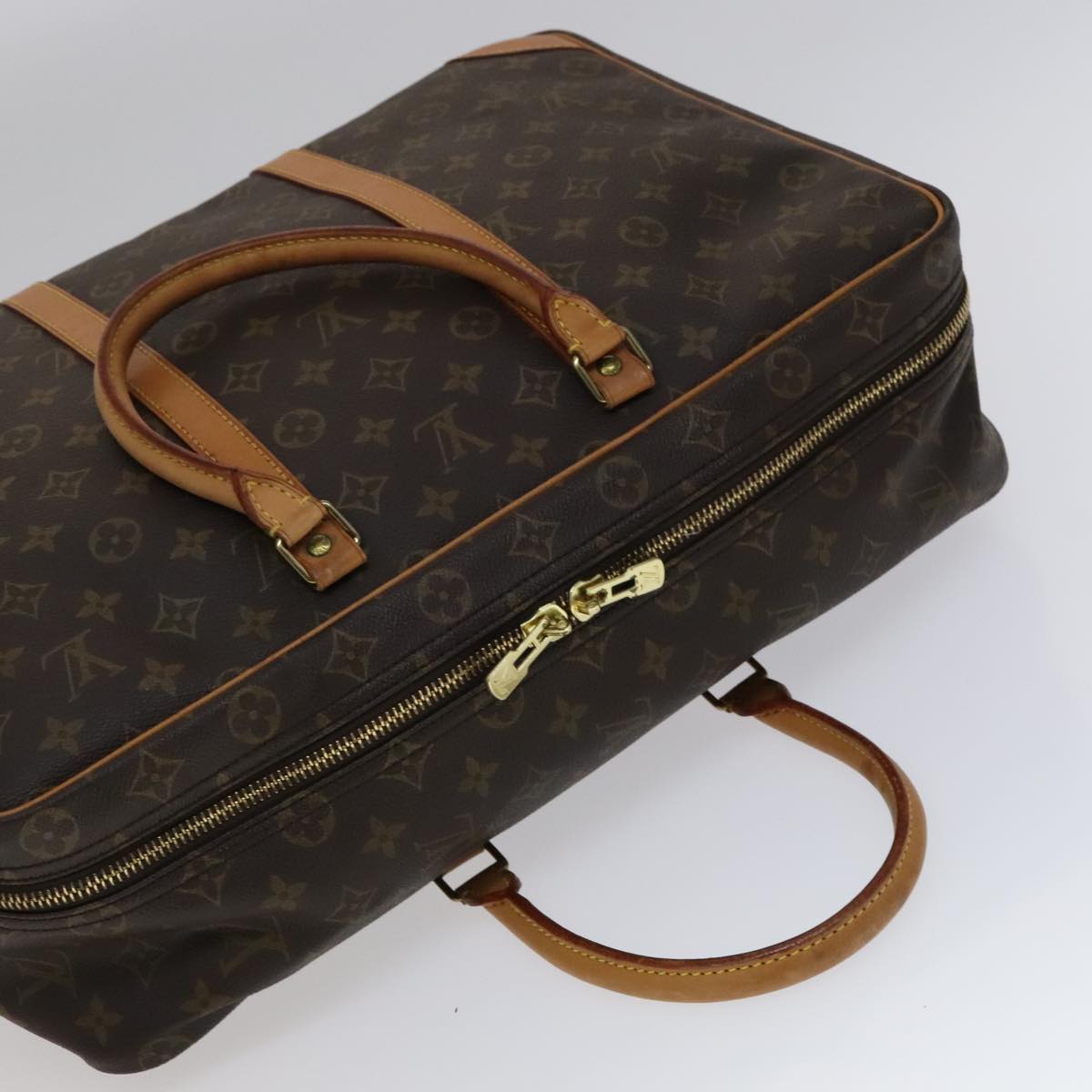 LOUIS VUITTON Monogram Sirius 45 Boston Bag M41408 LV Auth ep7262
