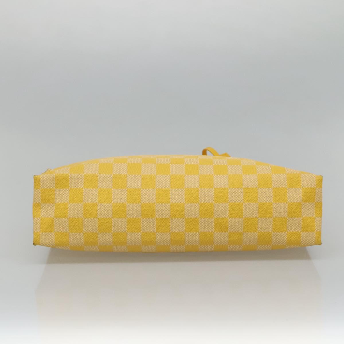 LOUIS VUITTON Damier Color Mobile Shoulder Bag 2way Yellow N41305 LV Auth ep7319