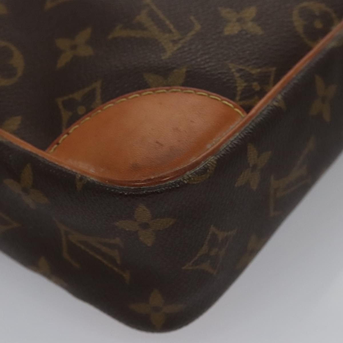 LOUIS VUITTON Monogram Compiegne 28 Clutch Bag M51845 LV Auth ep7374