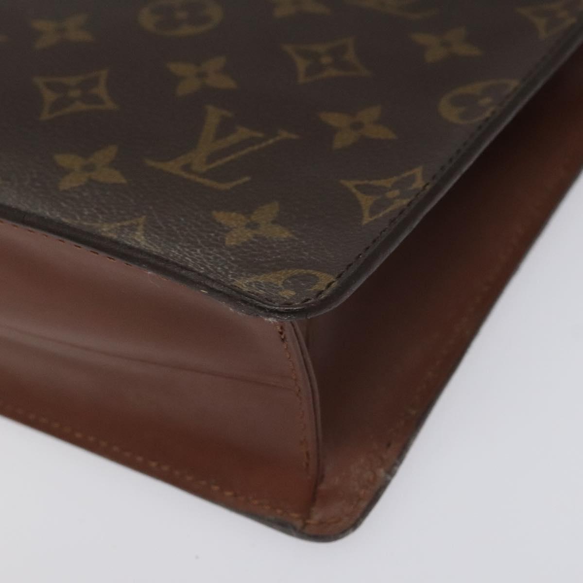 LOUIS VUITTON Monogram Pochette Homme Clutch Bag M51795 LV Auth ep7425