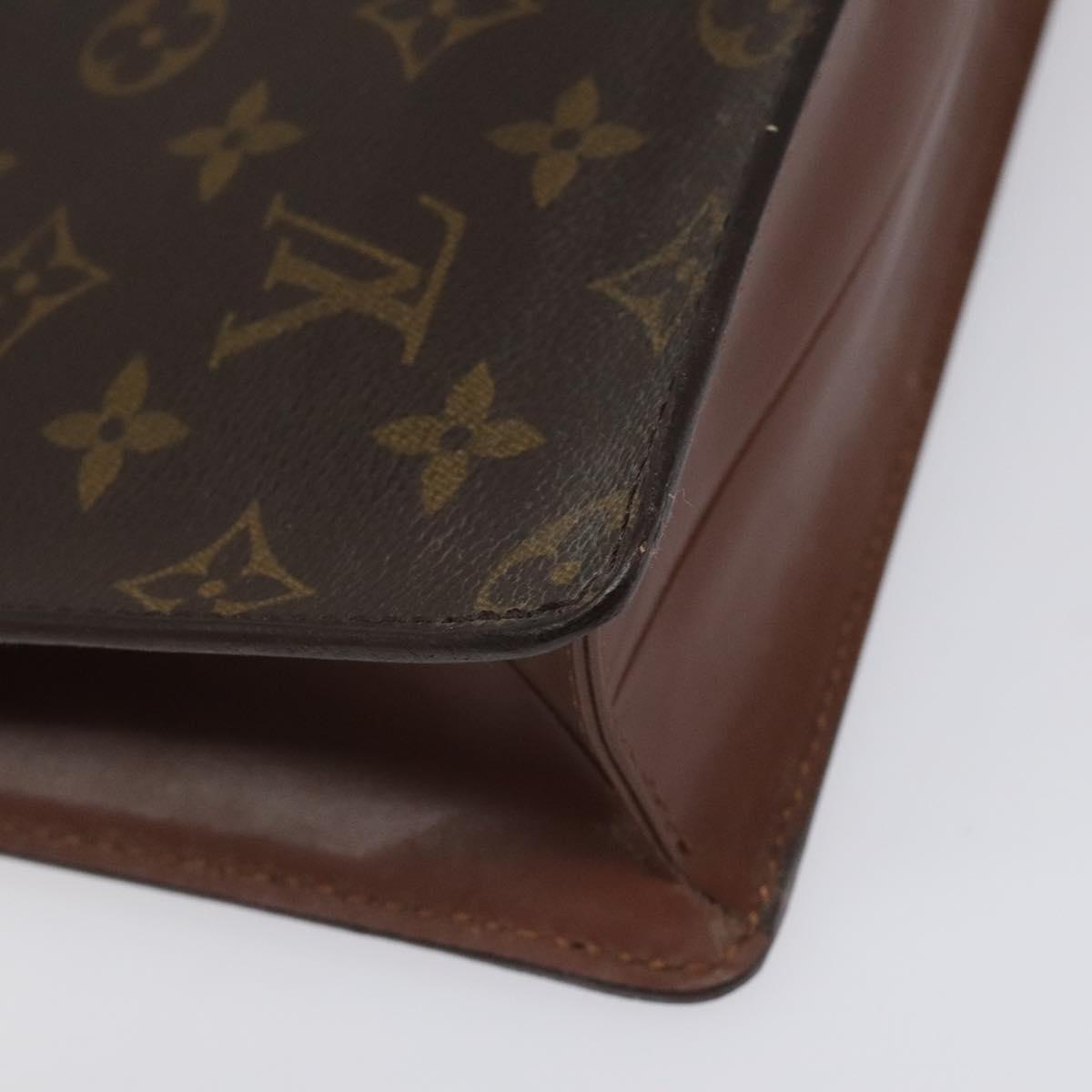 LOUIS VUITTON Monogram Pochette Homme Clutch Bag M51795 LV Auth ep7425