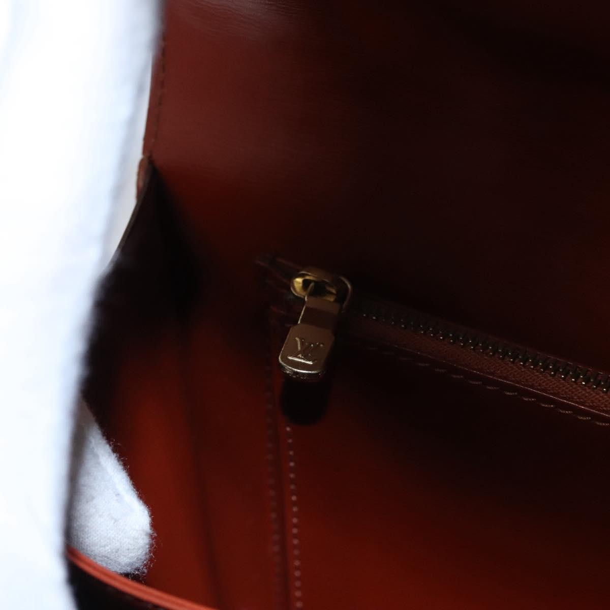 LOUIS VUITTON Epi Free Run Shoulder Bag Brown M52403 LV Auth ep7427