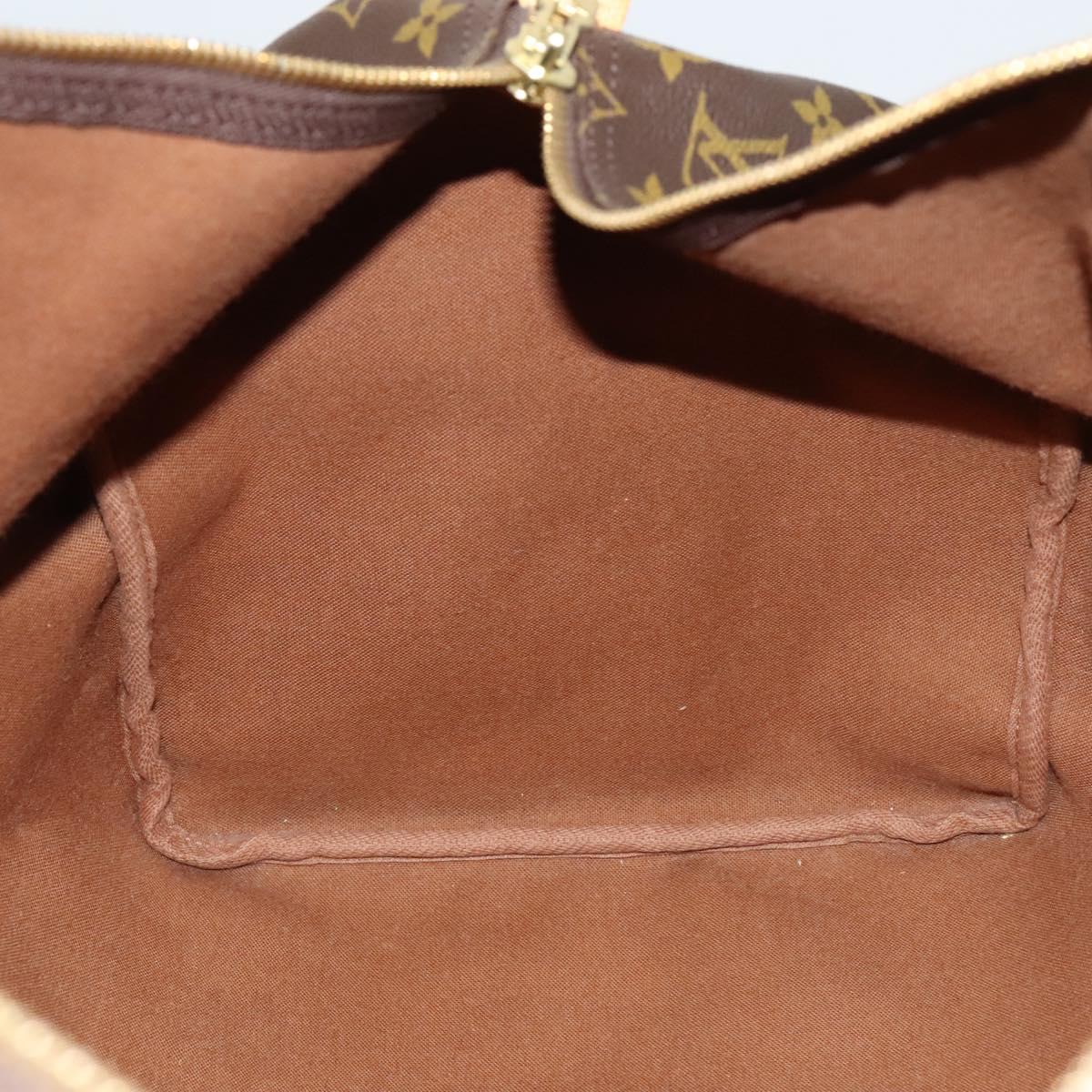 LOUIS VUITTON Monogram Keepall 55 Boston Bag M41424 LV Auth ep7675