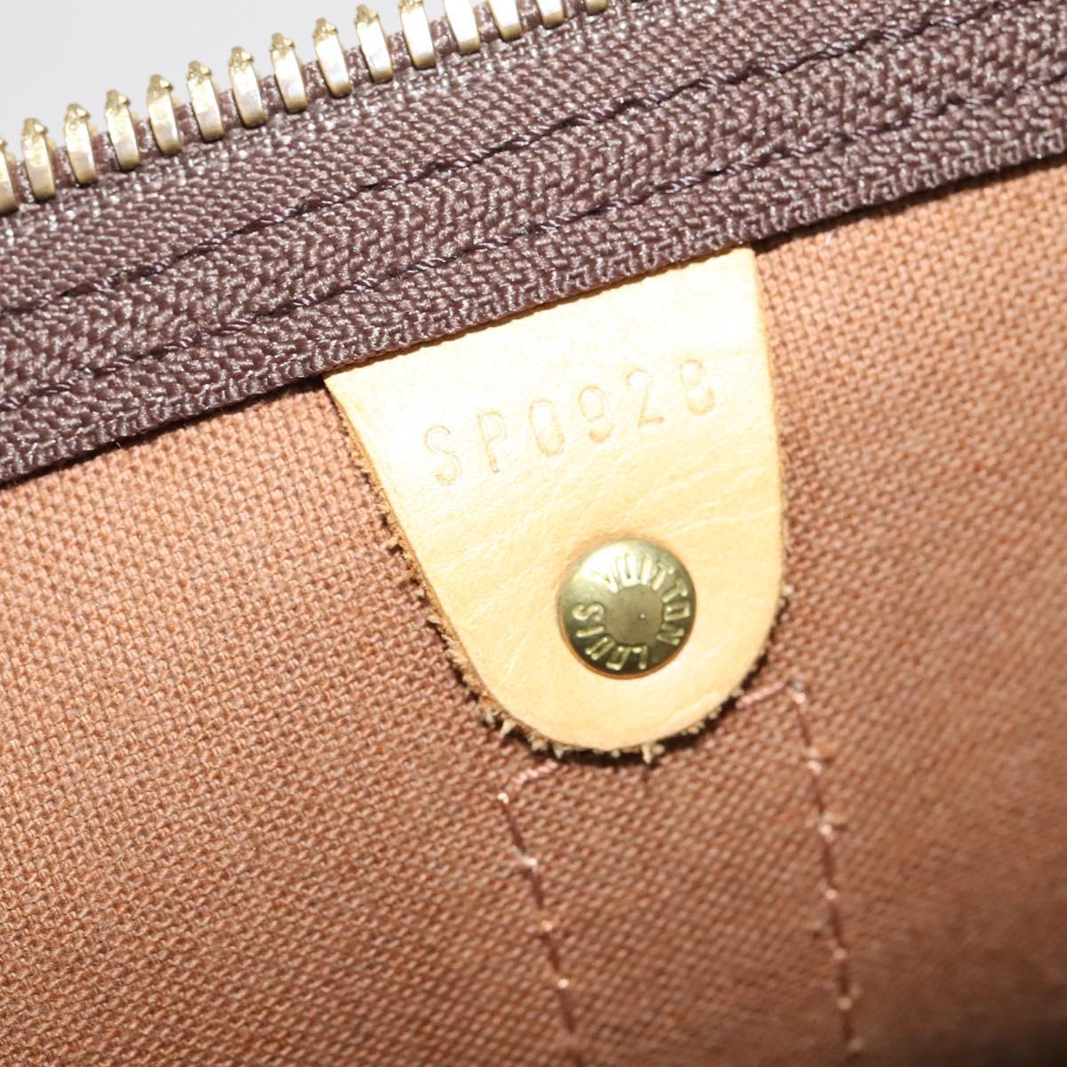 LOUIS VUITTON Monogram Keepall 55 Boston Bag M41424 LV Auth ep7675