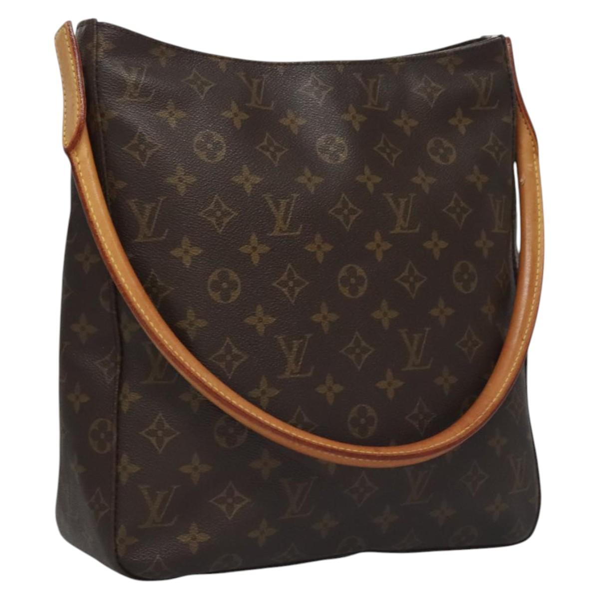 LOUIS VUITTON Monogram Looping GM Shoulder Bag M51145 LV Auth ep7709