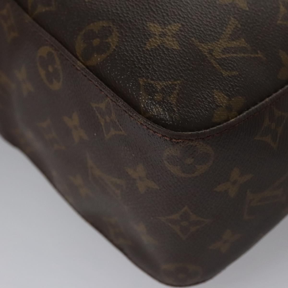 LOUIS VUITTON Monogram Looping GM Shoulder Bag M51145 LV Auth ep7709
