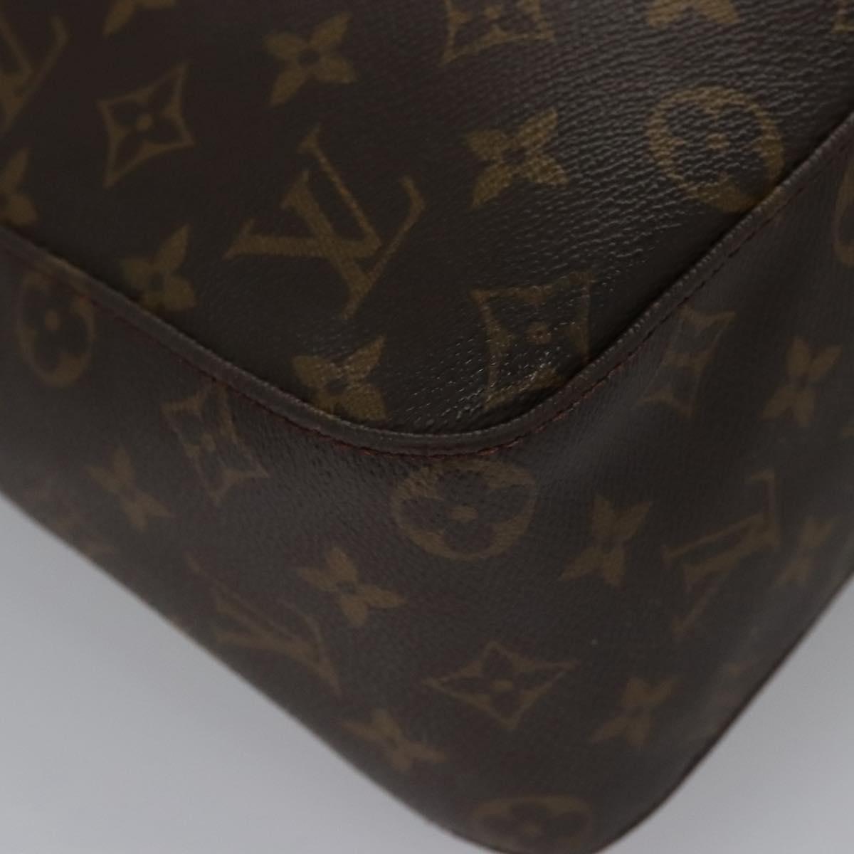 LOUIS VUITTON Monogram Looping GM Shoulder Bag M51145 LV Auth ep7709