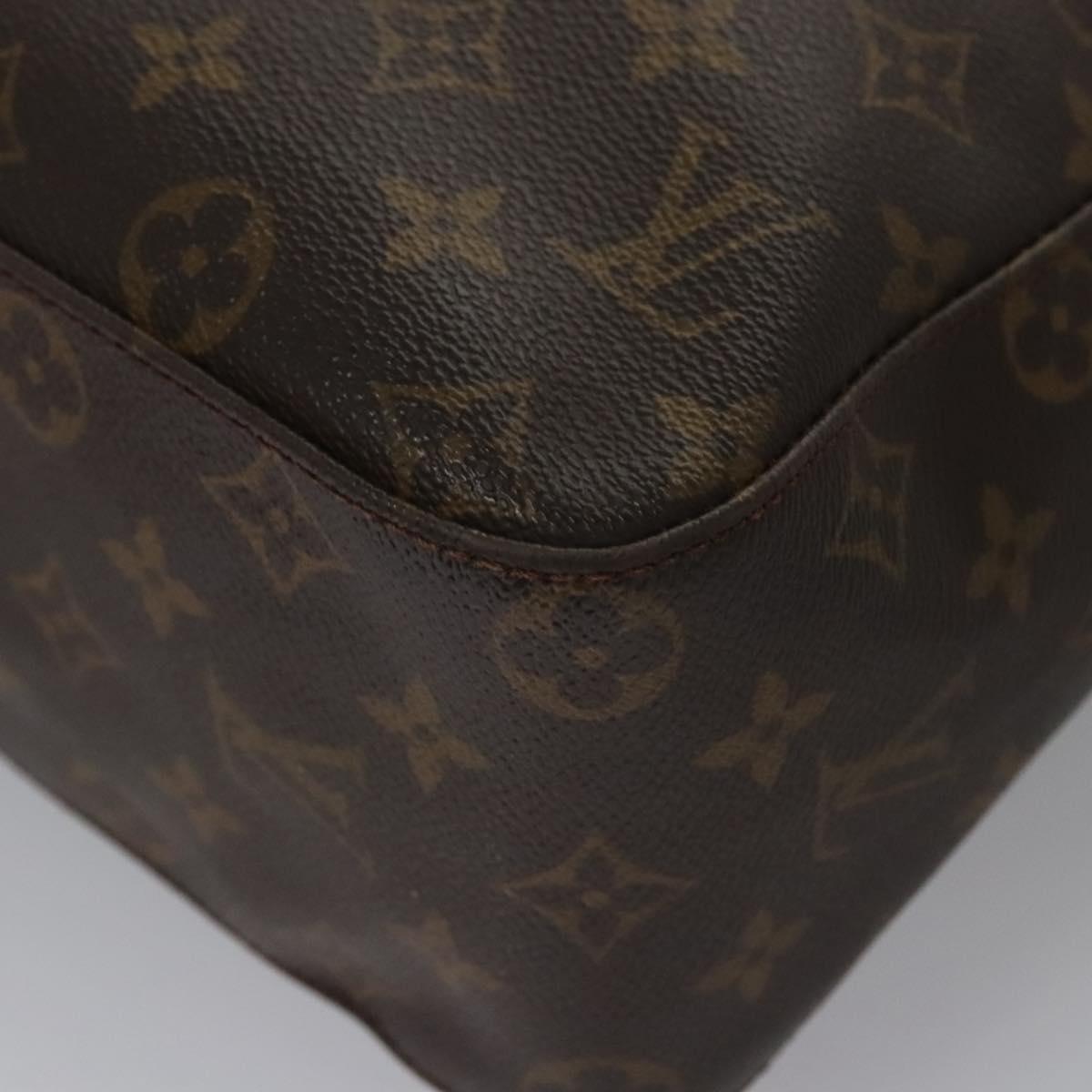 LOUIS VUITTON Monogram Looping GM Shoulder Bag M51145 LV Auth ep7709