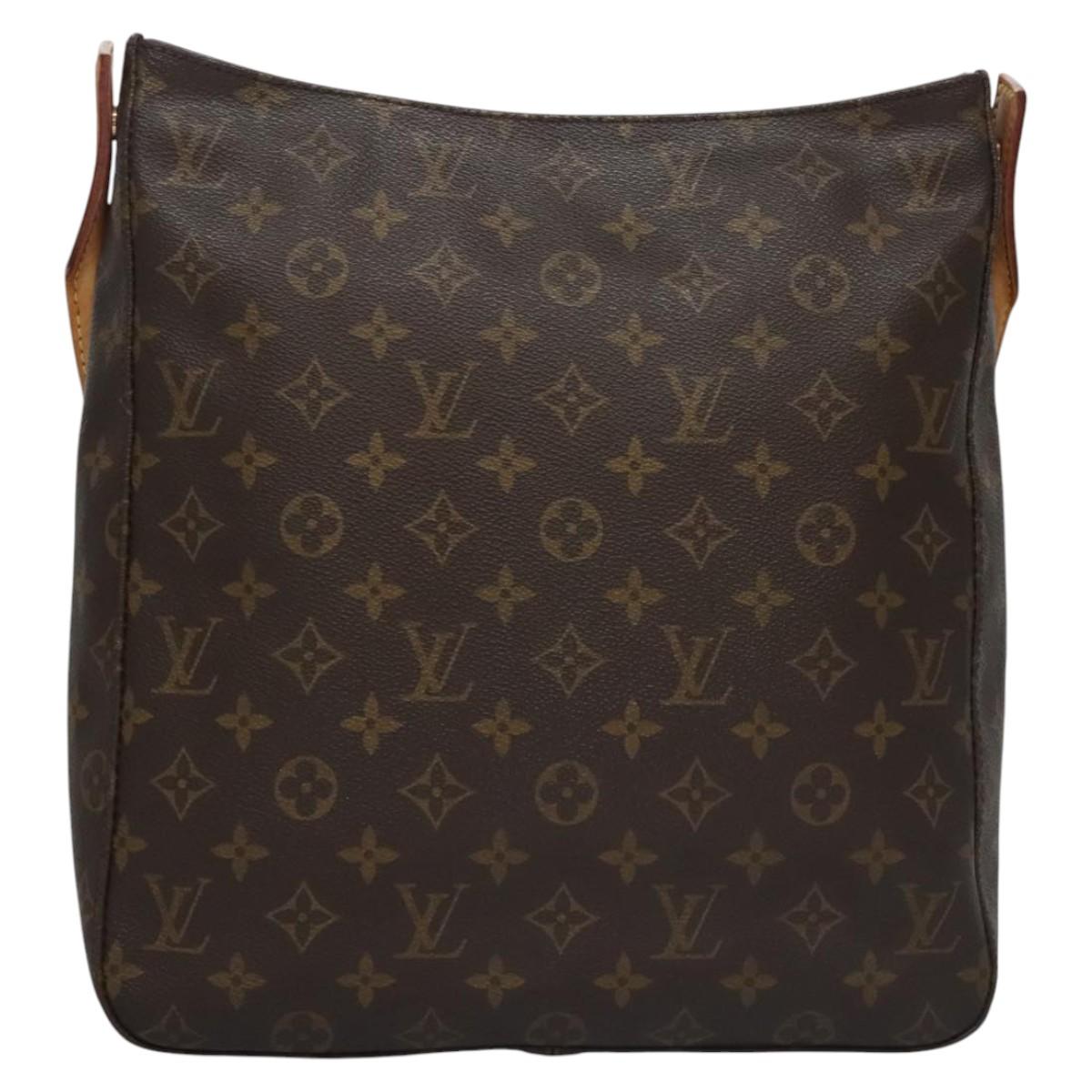 LOUIS VUITTON Monogram Looping GM Shoulder Bag M51145 LV Auth ep7709