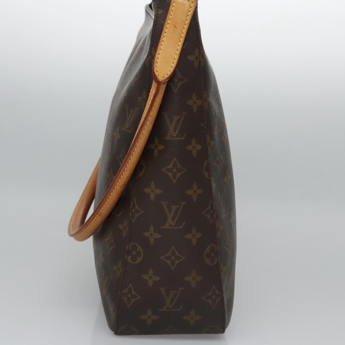 LOUIS VUITTON Monogram Looping GM Shoulder Bag M51145 LV Auth ep7709