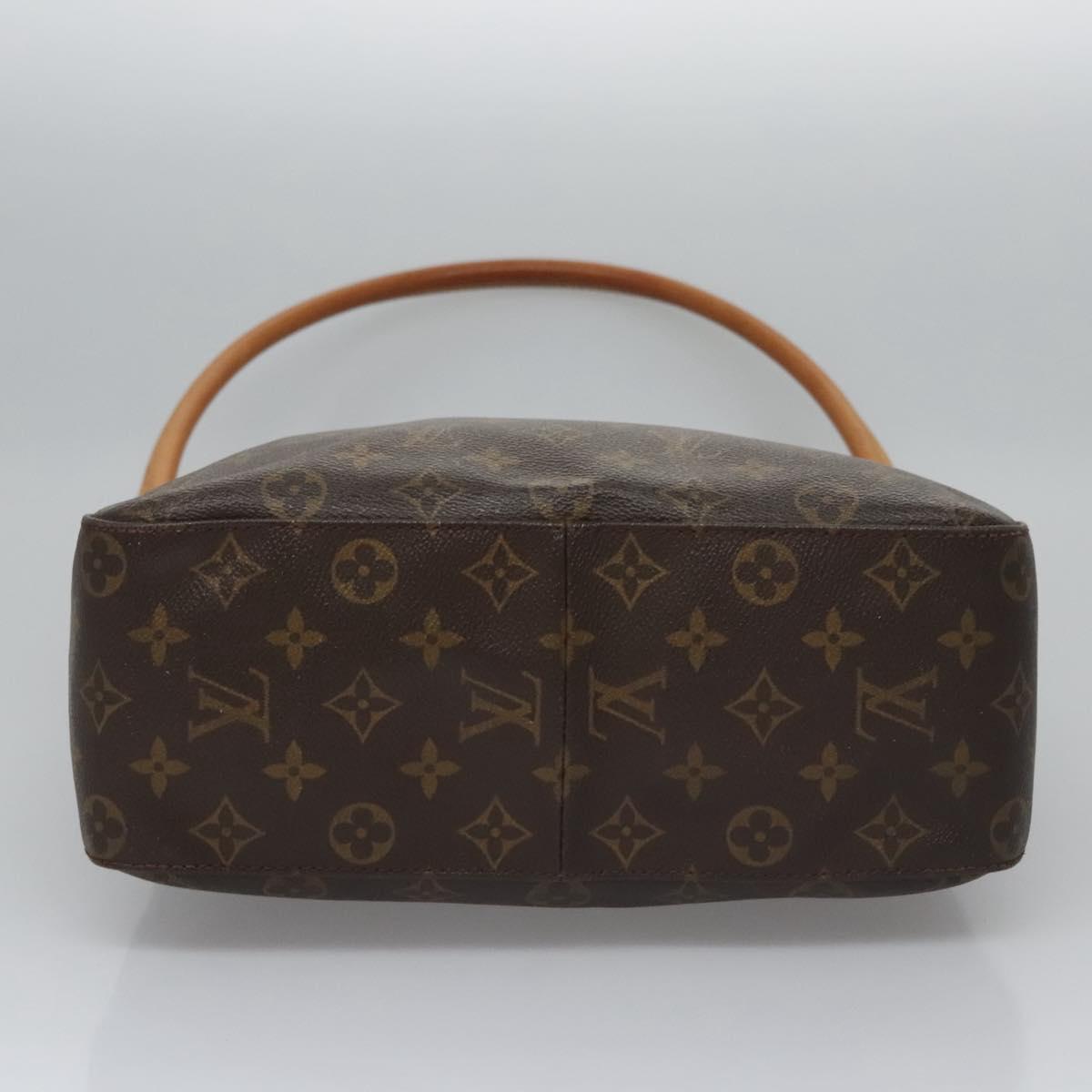 LOUIS VUITTON Monogram Looping GM Shoulder Bag M51145 LV Auth ep7709