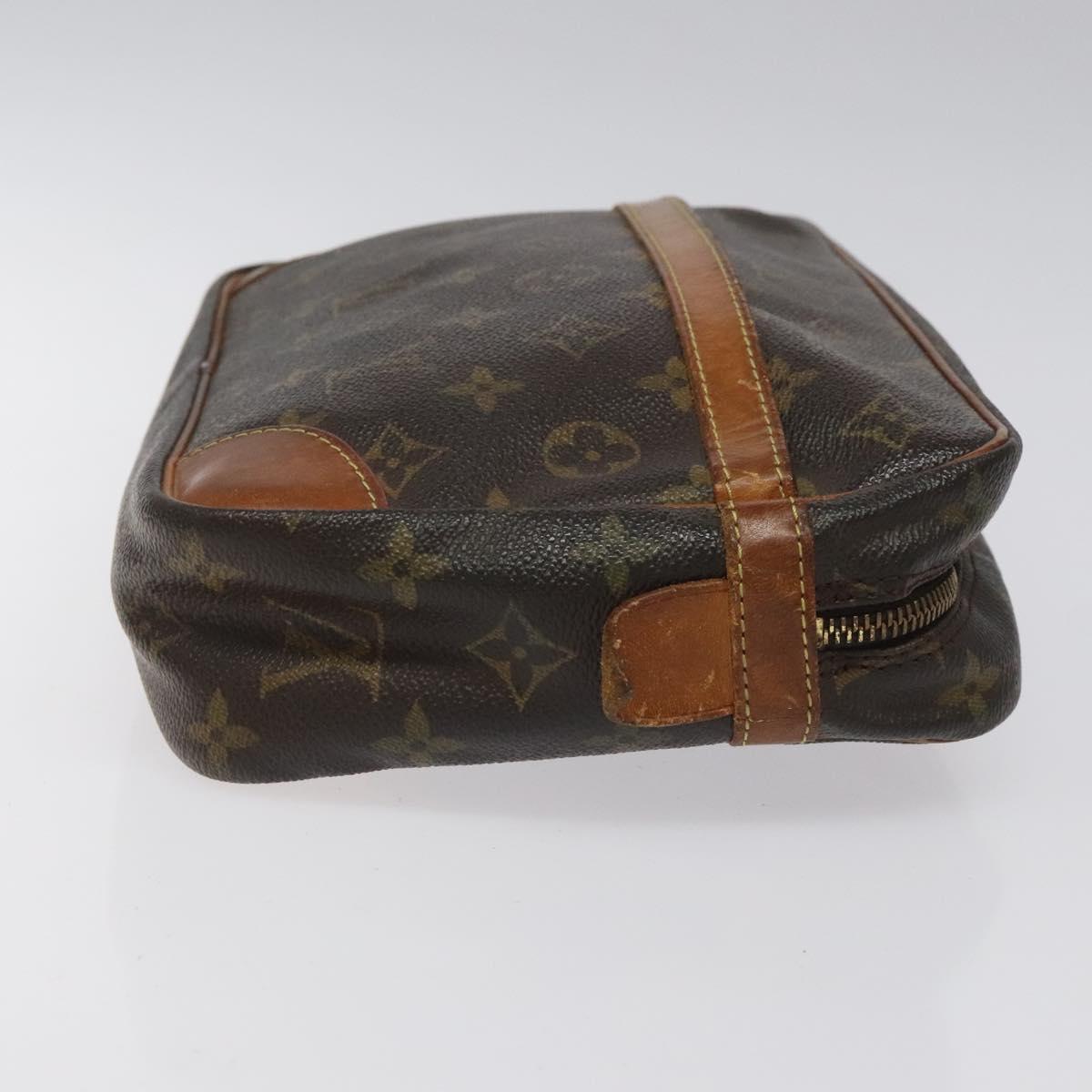LOUIS VUITTON Monogram Compiegne 28 Clutch Bag M51845 LV Auth ep7785