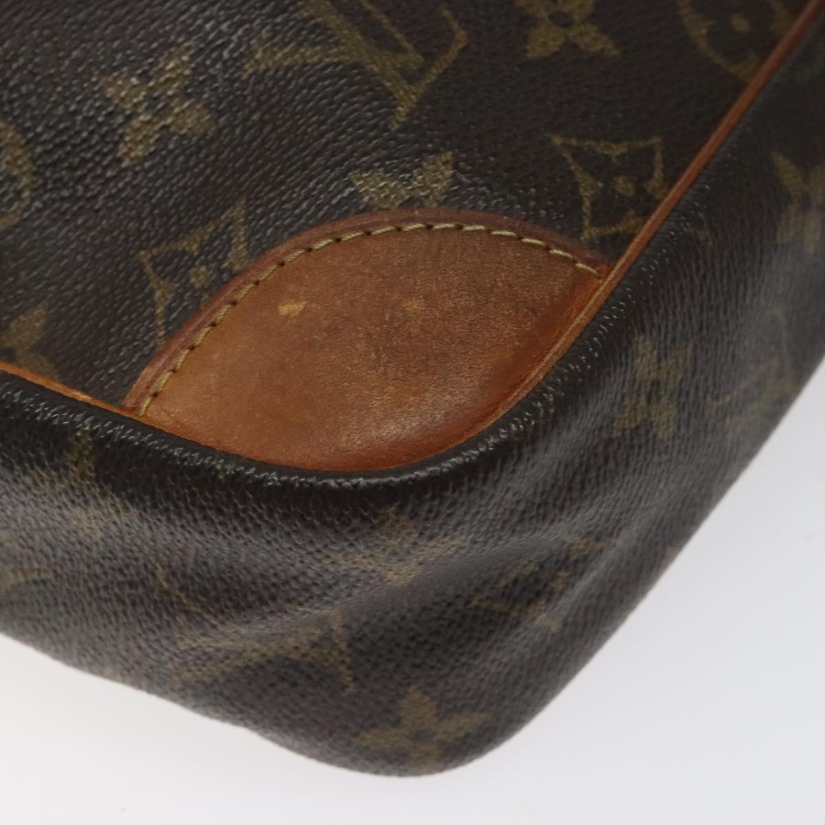 LOUIS VUITTON Monogram Compiegne 28 Clutch Bag M51845 LV Auth ep7785