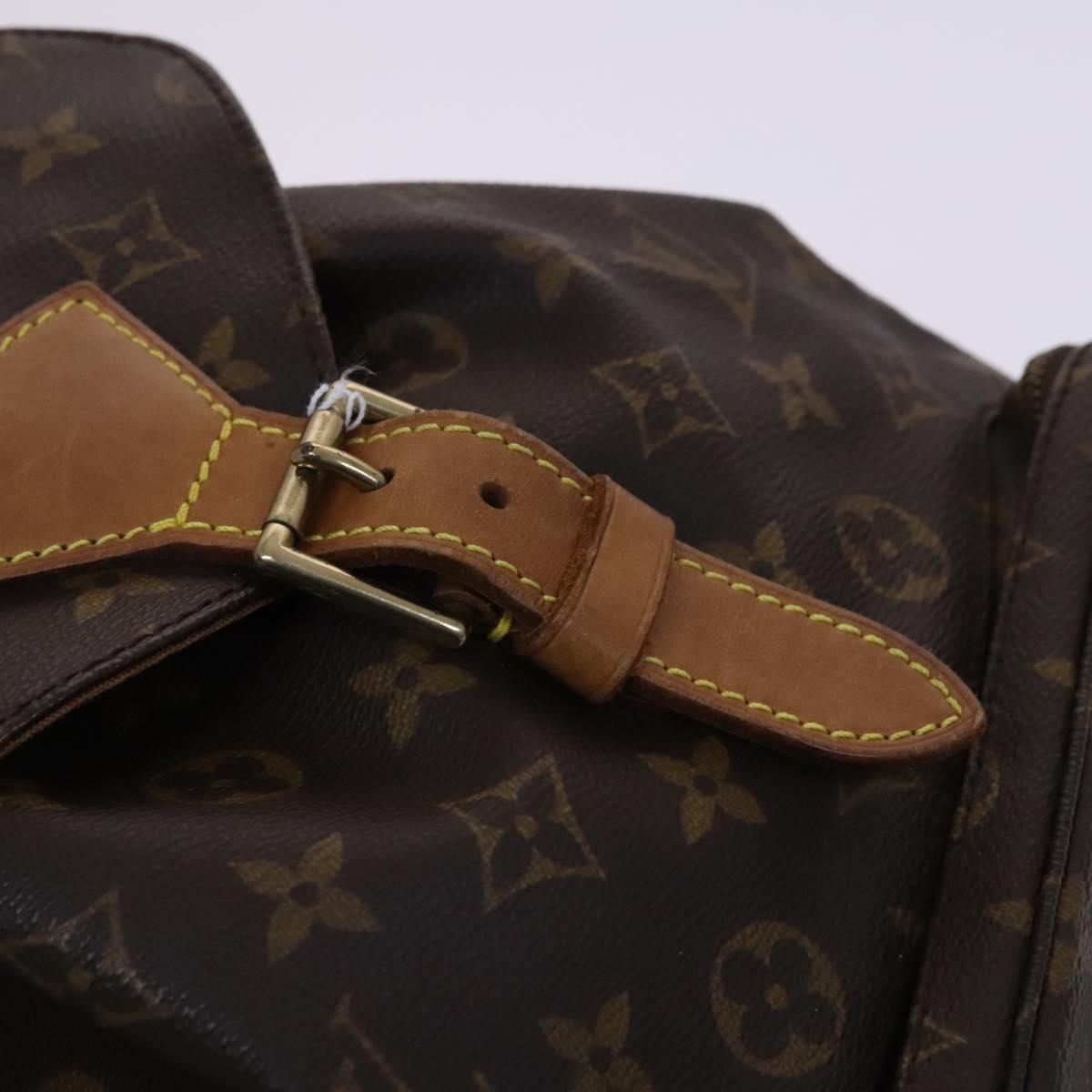 LOUIS VUITTON Monogram Montsouris GM Backpack M51135 LV Auth ep7788