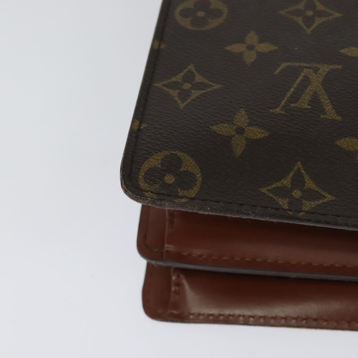 LOUIS VUITTON Monogram Concorde Hand Bag M51190 LV Auth ep7802