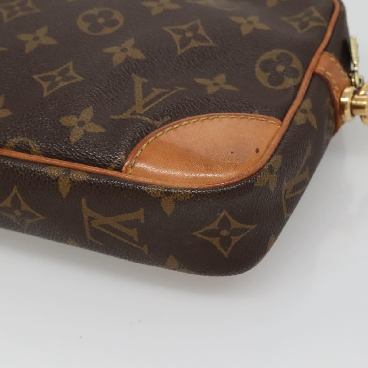 LOUIS VUITTON Monogram Marly Dragonne GM Clutch Bag M51825 LV Auth ep7812