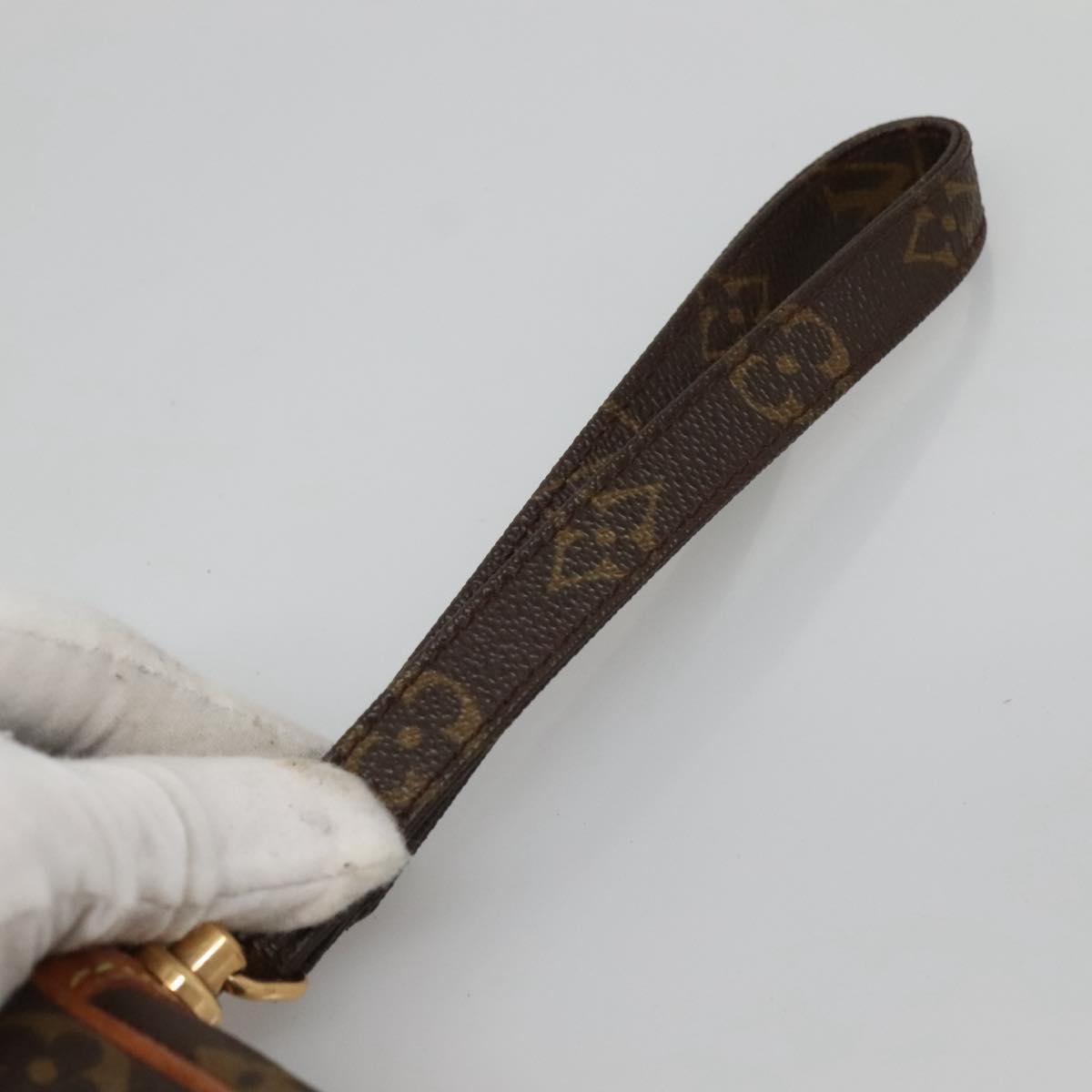 LOUIS VUITTON Monogram Marly Dragonne GM Clutch Bag M51825 LV Auth ep7812