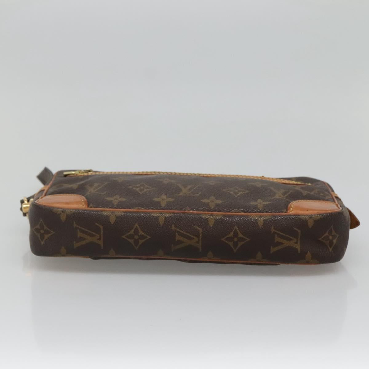 LOUIS VUITTON Monogram Marly Dragonne GM Clutch Bag M51825 LV Auth ep7812