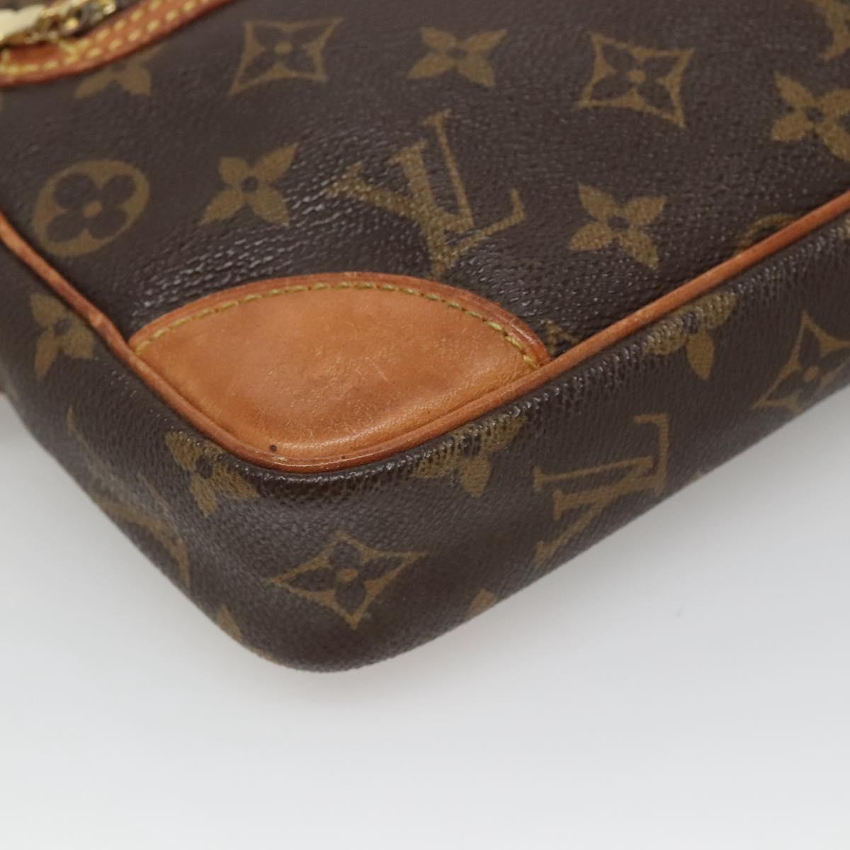 LOUIS VUITTON Monogram Marly Dragonne GM Clutch Bag M51825 LV Auth ep7812