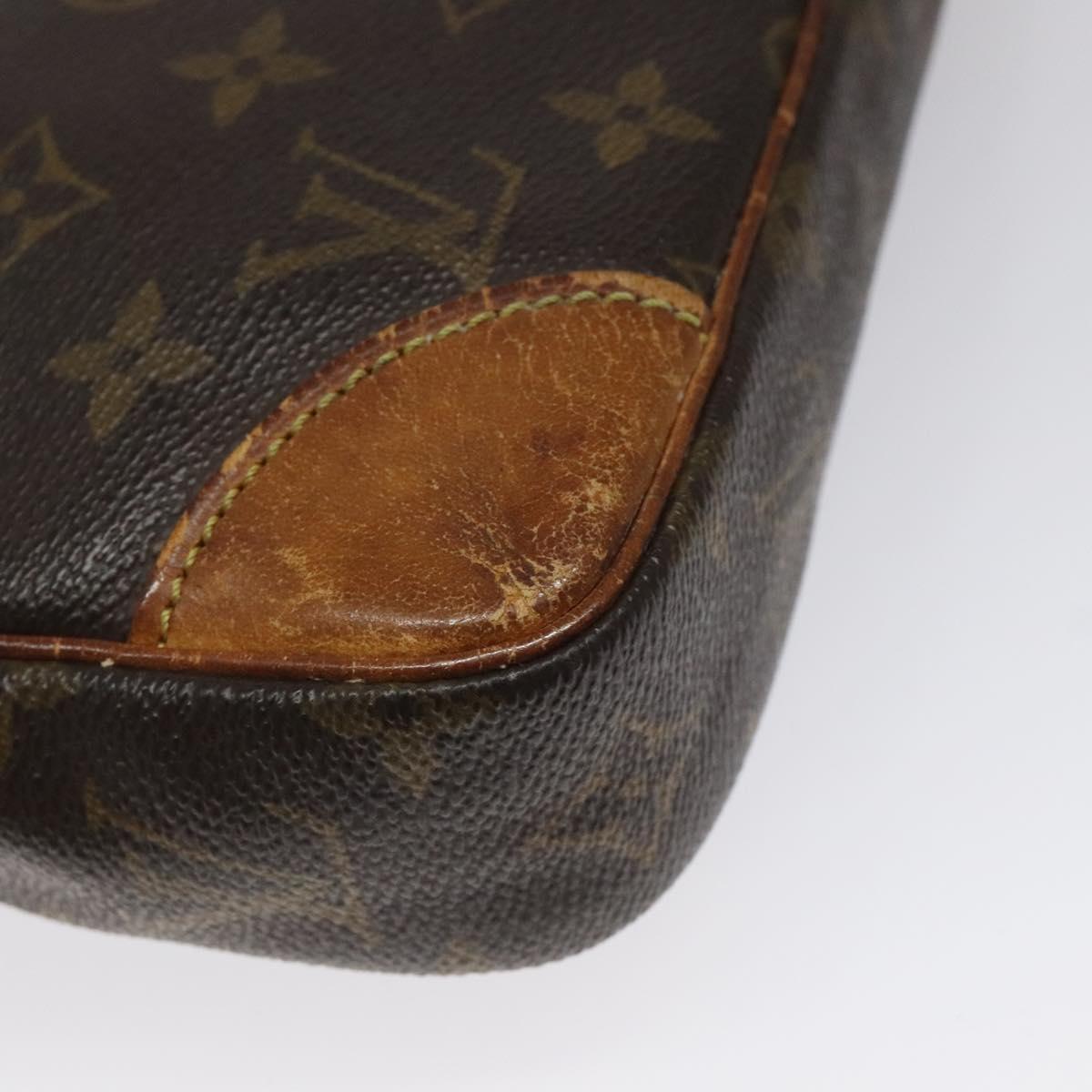 LOUIS VUITTON Monogram Marly Dragonne GM Clutch Bag M51825 LV Auth ep7830