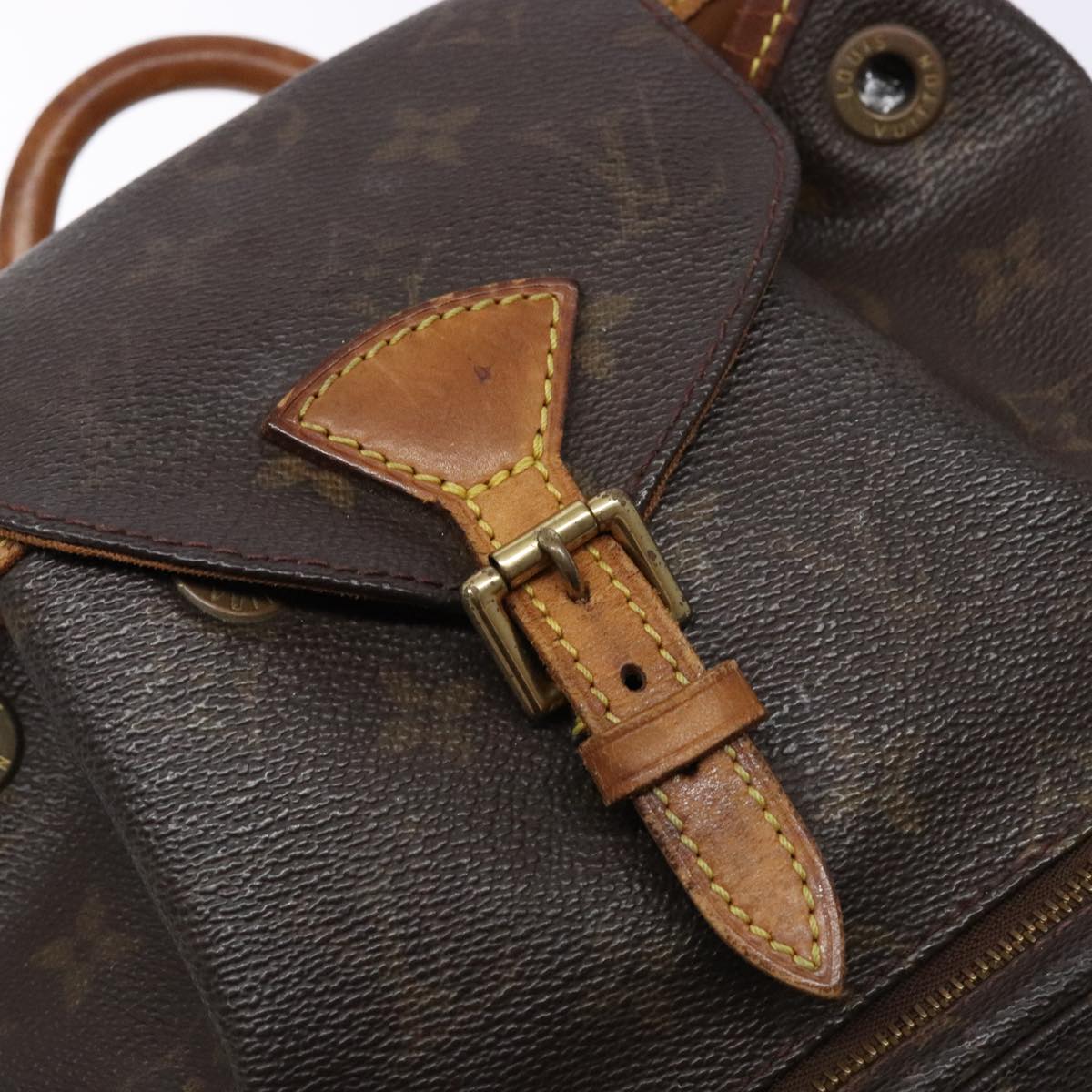 LOUIS VUITTON Monogram Montsouris PM Backpack M51137 LV Auth ep7840