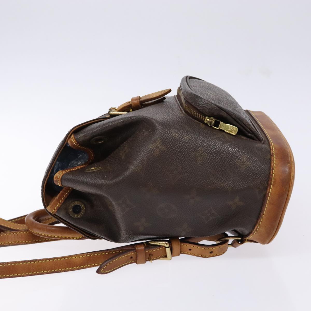 LOUIS VUITTON Monogram Montsouris PM Backpack M51137 LV Auth ep7840