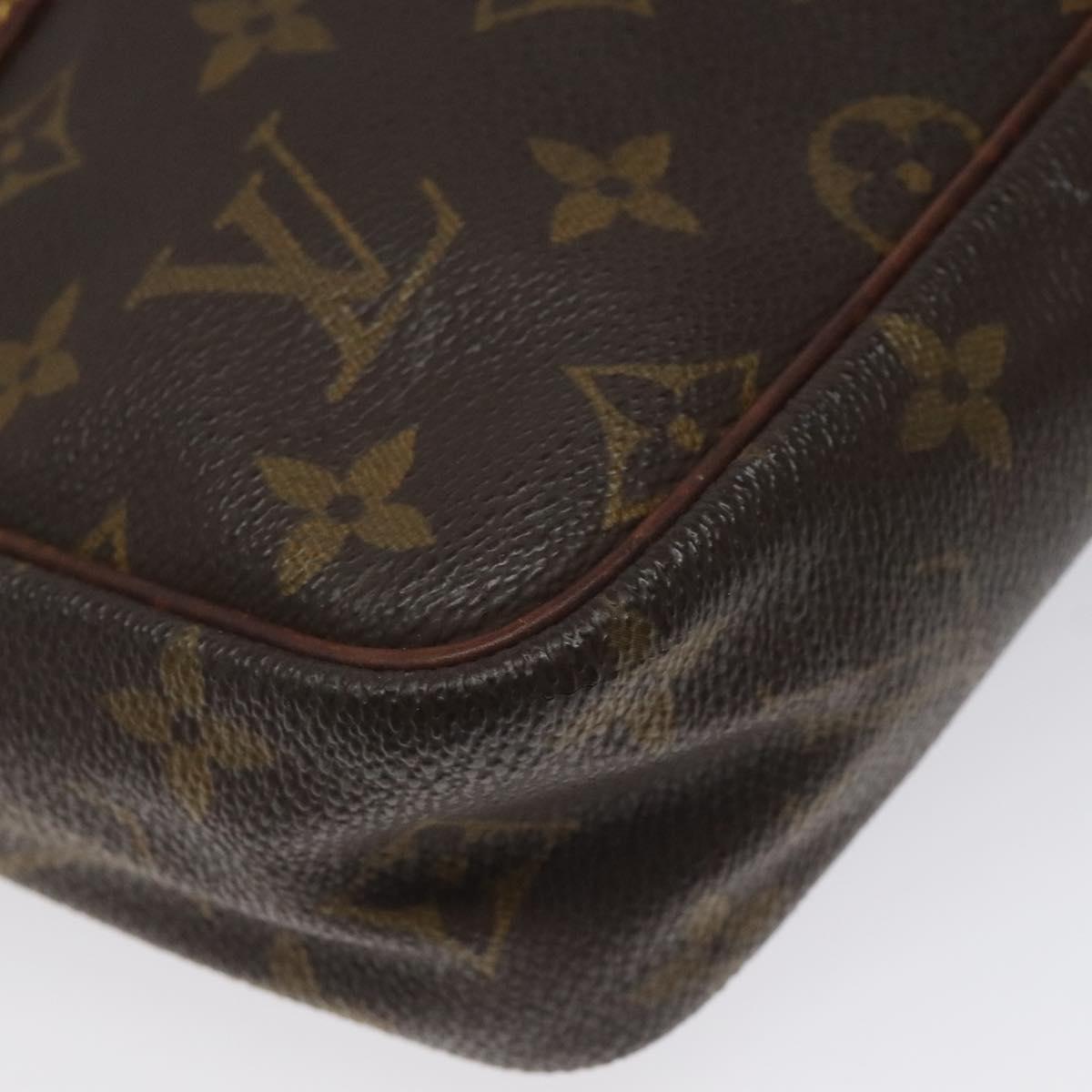 LOUIS VUITTON Monogram Compiegne 23 Clutch Bag M51847 LV Auth ep7865