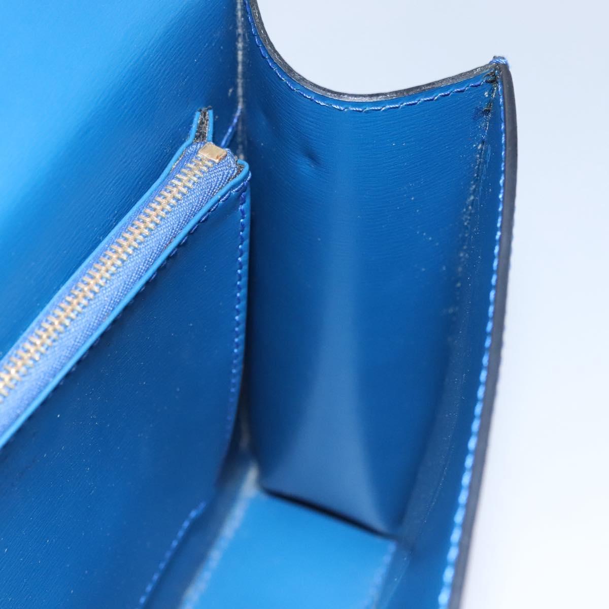 LOUIS VUITTON Epi Malesherbes Hand Bag Blue M52375 LV Auth ep7871