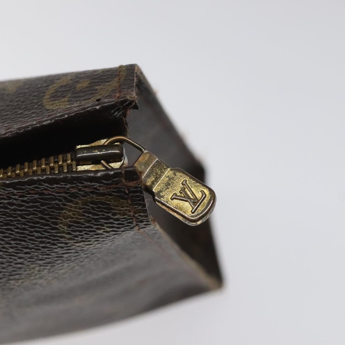 LOUIS VUITTON Monogram Poche Toilette 26 Pouch M47542 LV Auth ep7875