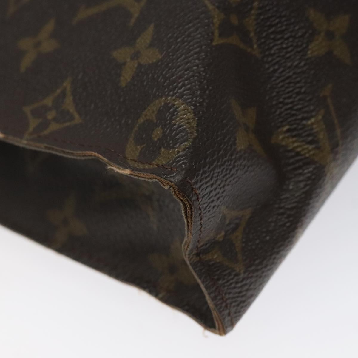LOUIS VUITTON Monogram Poche Toilette 26 Pouch M47542 LV Auth ep7875