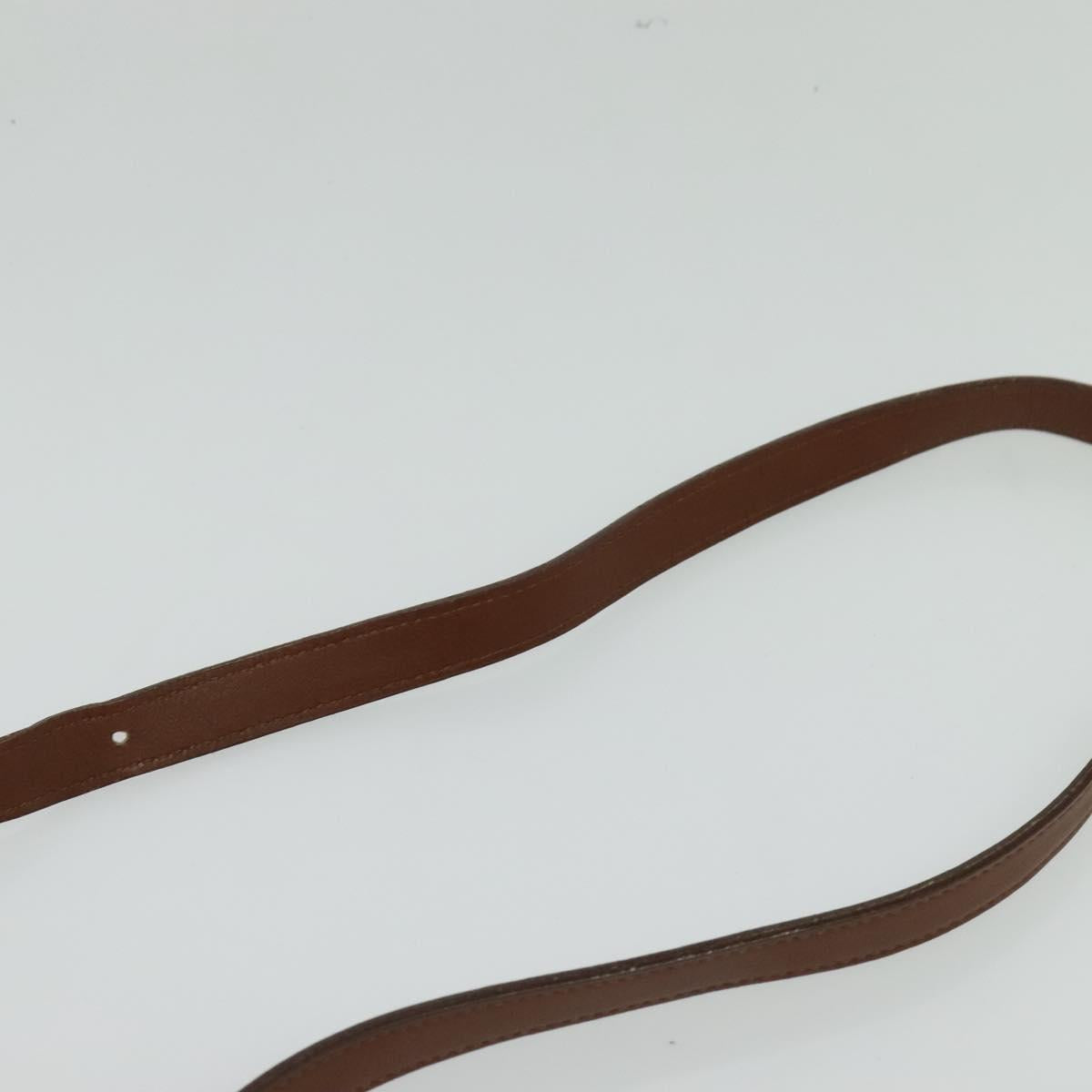 Burberrys Shoulder Bag Leather Brown Auth ep7917