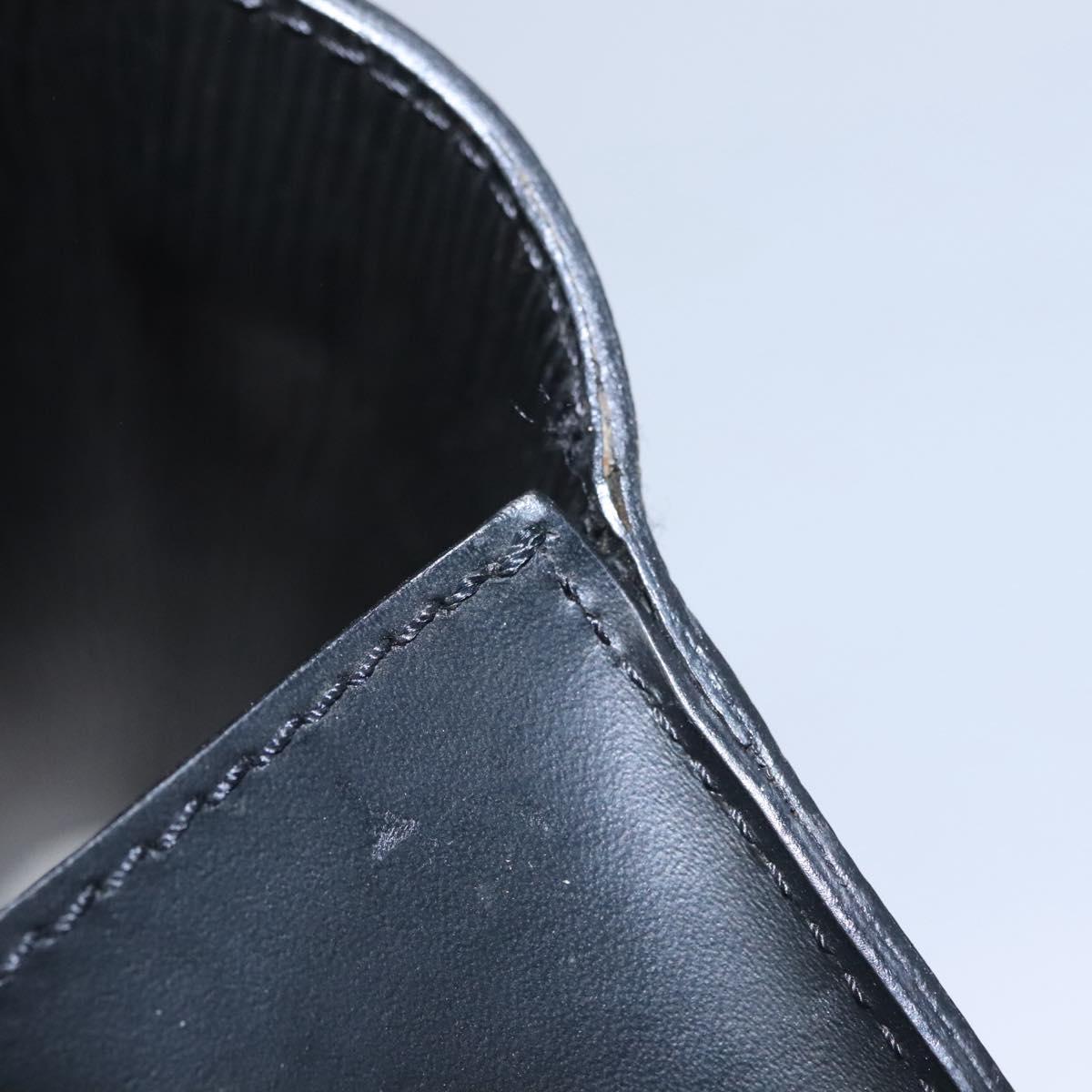 LOUIS VUITTON Epi Monceau 28 Hand Bag Black M52122 LV Auth ep7922