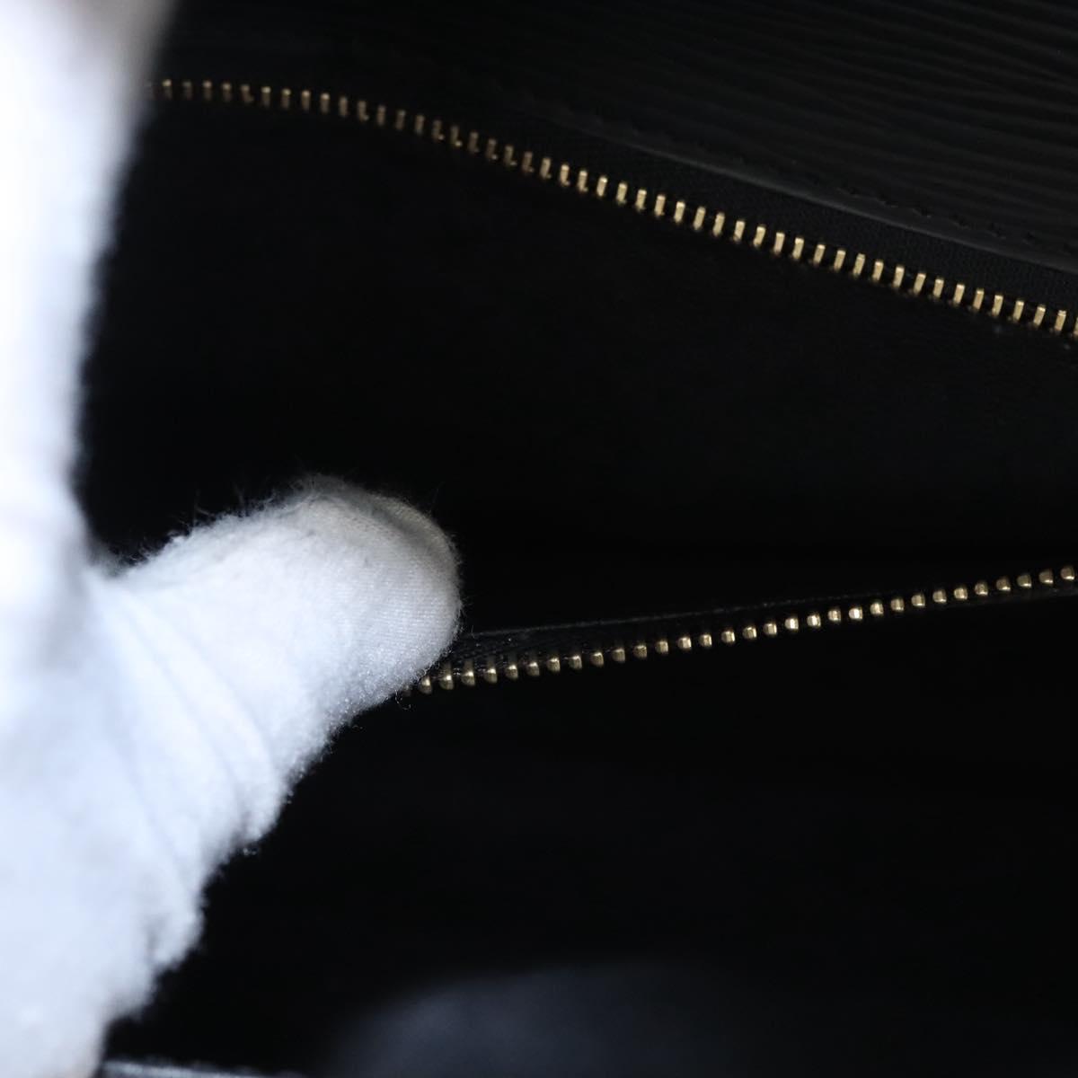 LOUIS VUITTON Epi Monceau 28 Hand Bag Black M52122 LV Auth ep7922