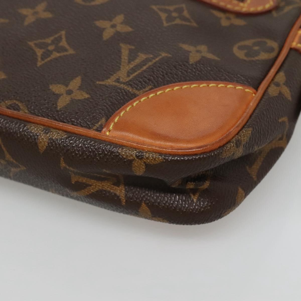 LOUIS VUITTON Monogram Marly Dragonne GM Clutch Bag M51825 LV Auth ep7947