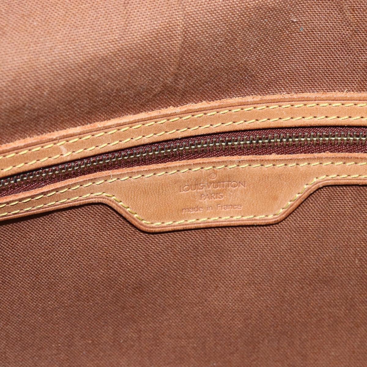 LOUIS VUITTON Monogram Gibeciere MM Shoulder Bag M42247 LV Auth ep7955