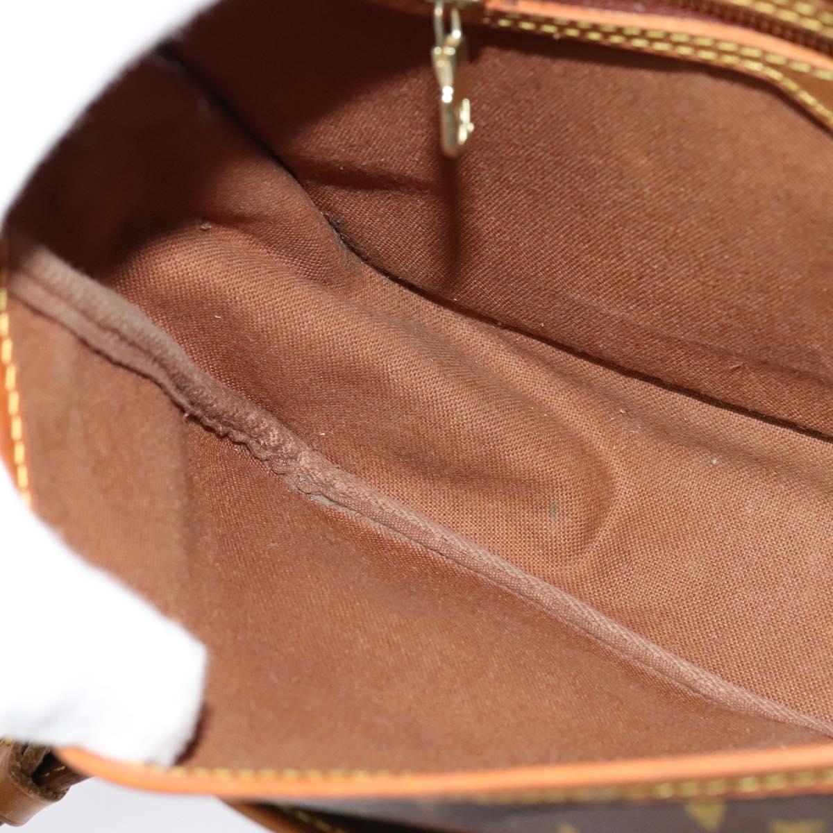 LOUIS VUITTON Monogram Gibeciere MM Shoulder Bag M42247 LV Auth ep7955