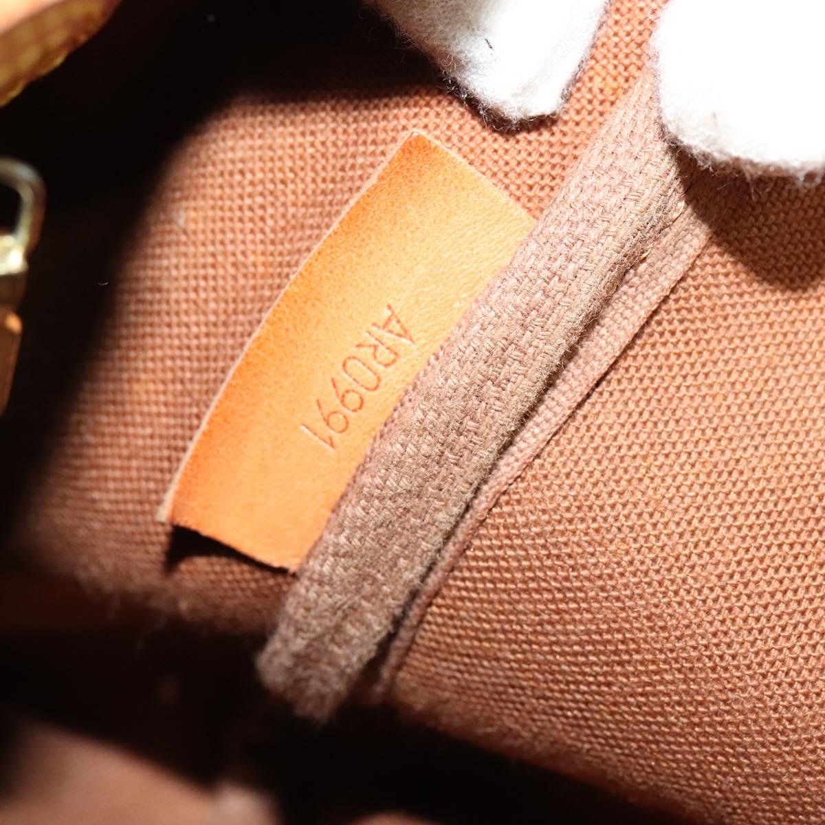 LOUIS VUITTON Monogram Gibeciere MM Shoulder Bag M42247 LV Auth ep7955