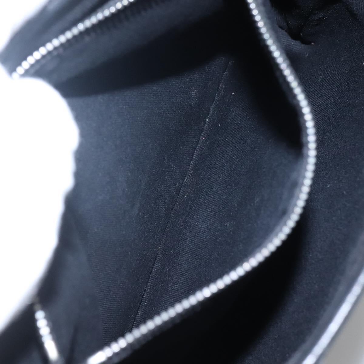 CELINE C Macadam Canvas Hand Bag Black Auth ep7965