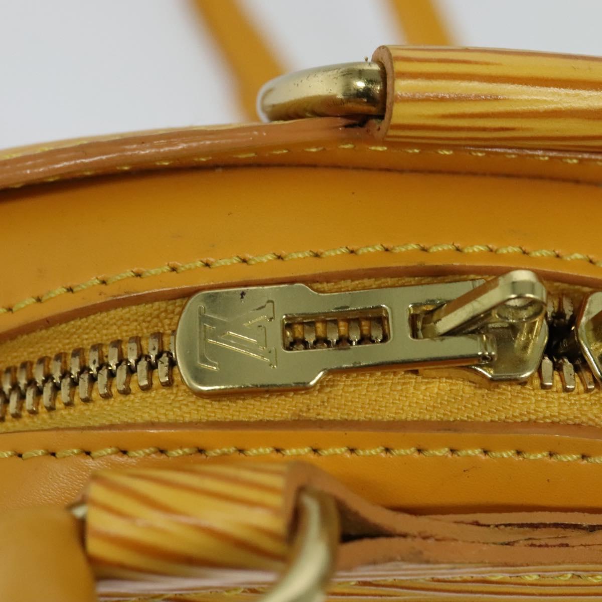 LOUIS VUITTON Epi Mabillon Backpack Yellow M52239 LV Auth ep7969