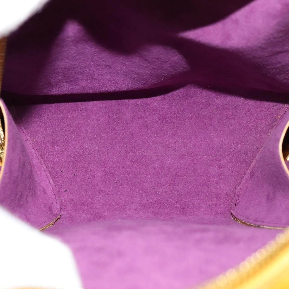 LOUIS VUITTON Epi Mabillon Backpack Yellow M52239 LV Auth ep7969