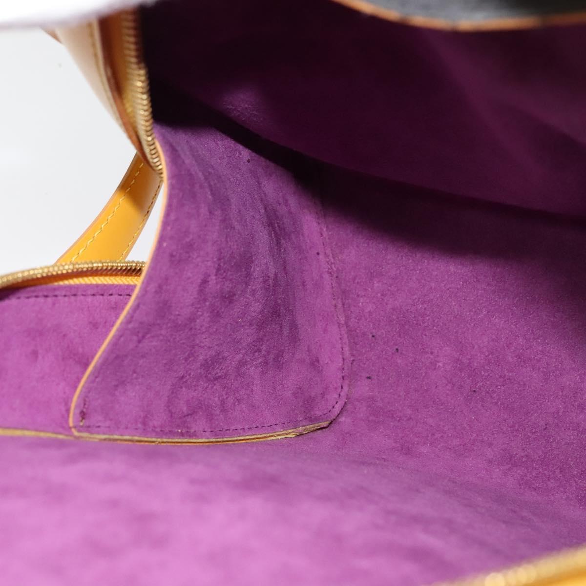 LOUIS VUITTON Epi Mabillon Backpack Yellow M52239 LV Auth ep7969