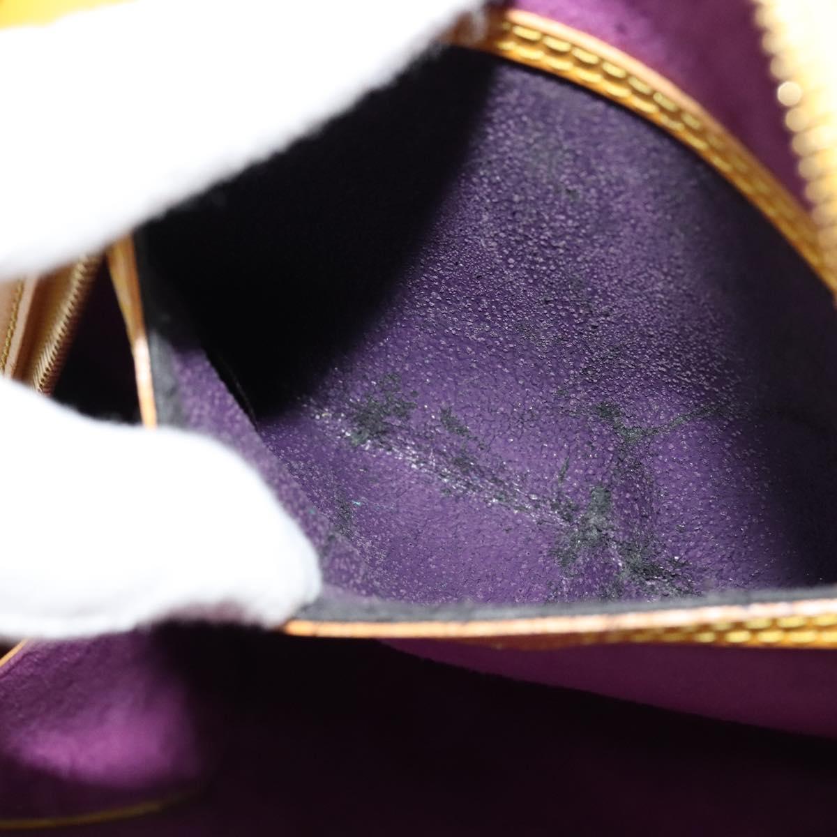 LOUIS VUITTON Epi Mabillon Backpack Yellow M52239 LV Auth ep7969