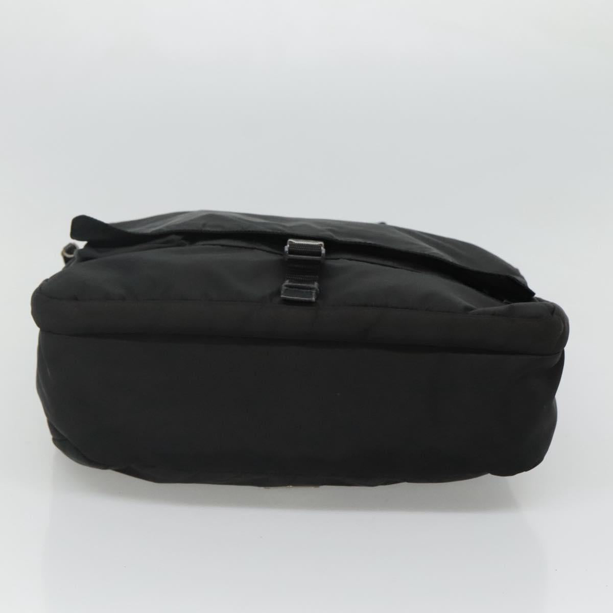 PRADA Shoulder Bag Nylon Black Auth ep7984