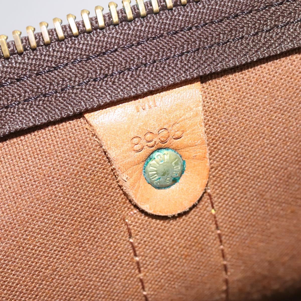 LOUIS VUITTON Monogram Keepall 60 Boston Bag M41422 LV Auth ep7997