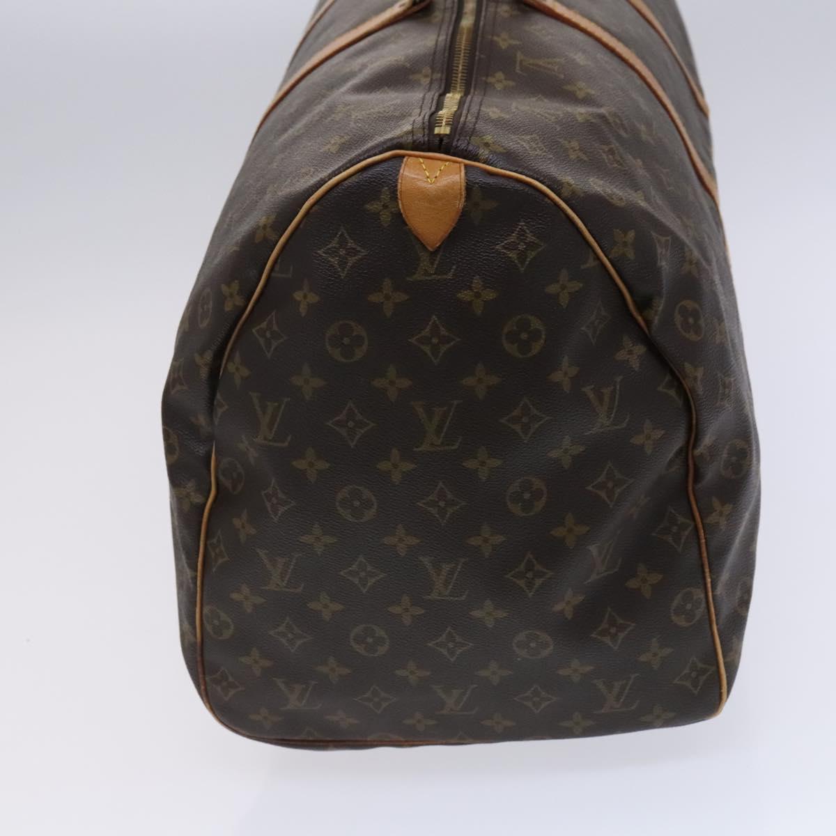 LOUIS VUITTON Monogram Keepall 60 Boston Bag M41422 LV Auth ep7997