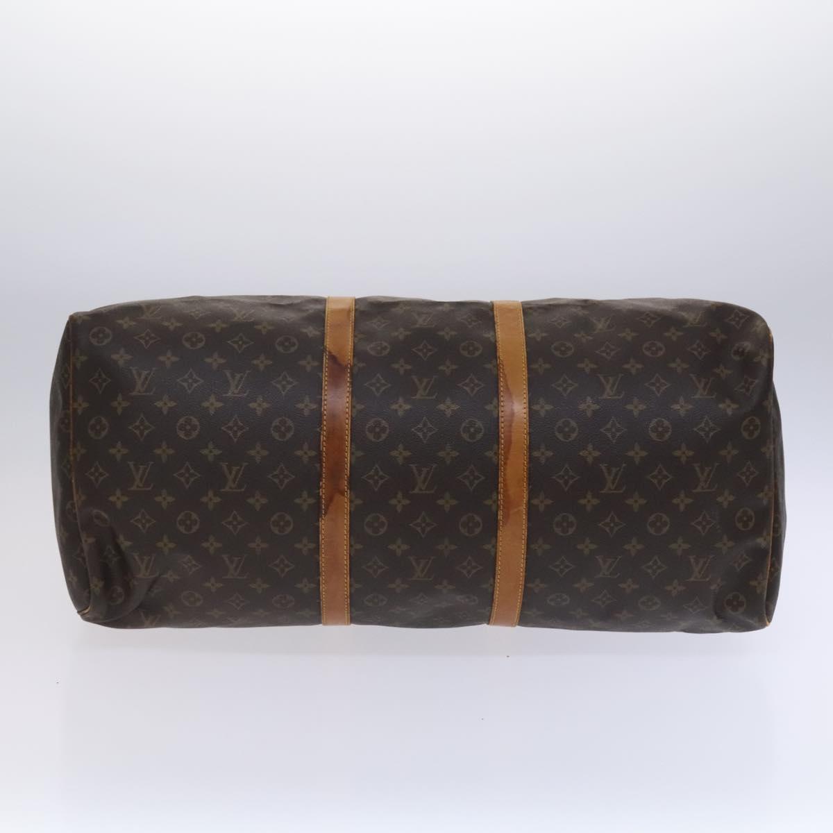 LOUIS VUITTON Monogram Keepall 60 Boston Bag M41422 LV Auth ep7997