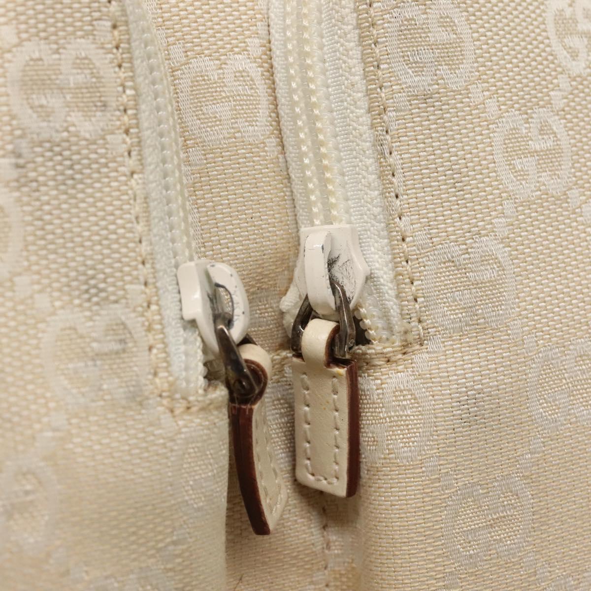 GUCCI GG Canvas Shoulder Bag Beige 002 1076 3754 Auth ep8068
